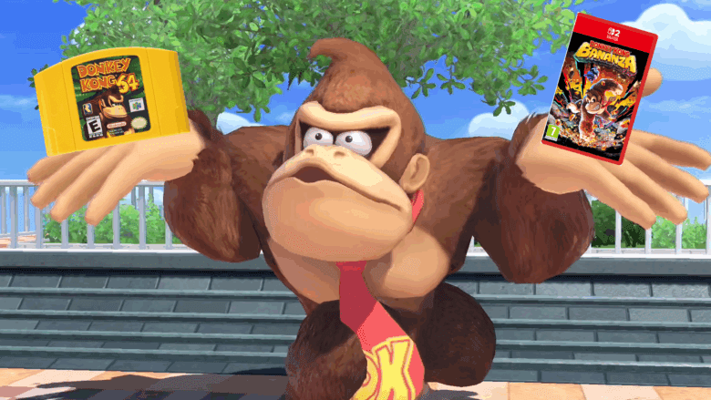donkey kong bananza fail