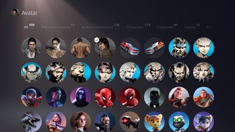 psn avatars
