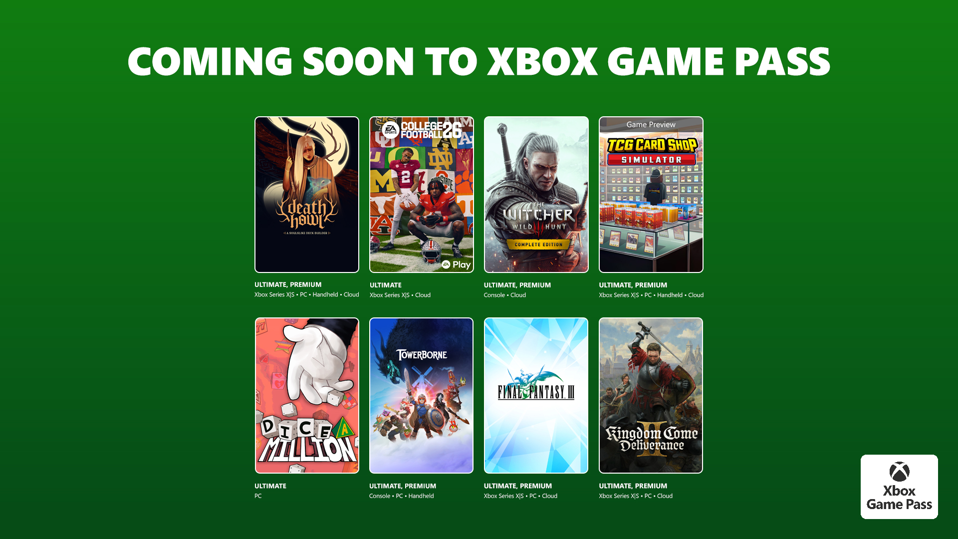 Xbox Game Pass