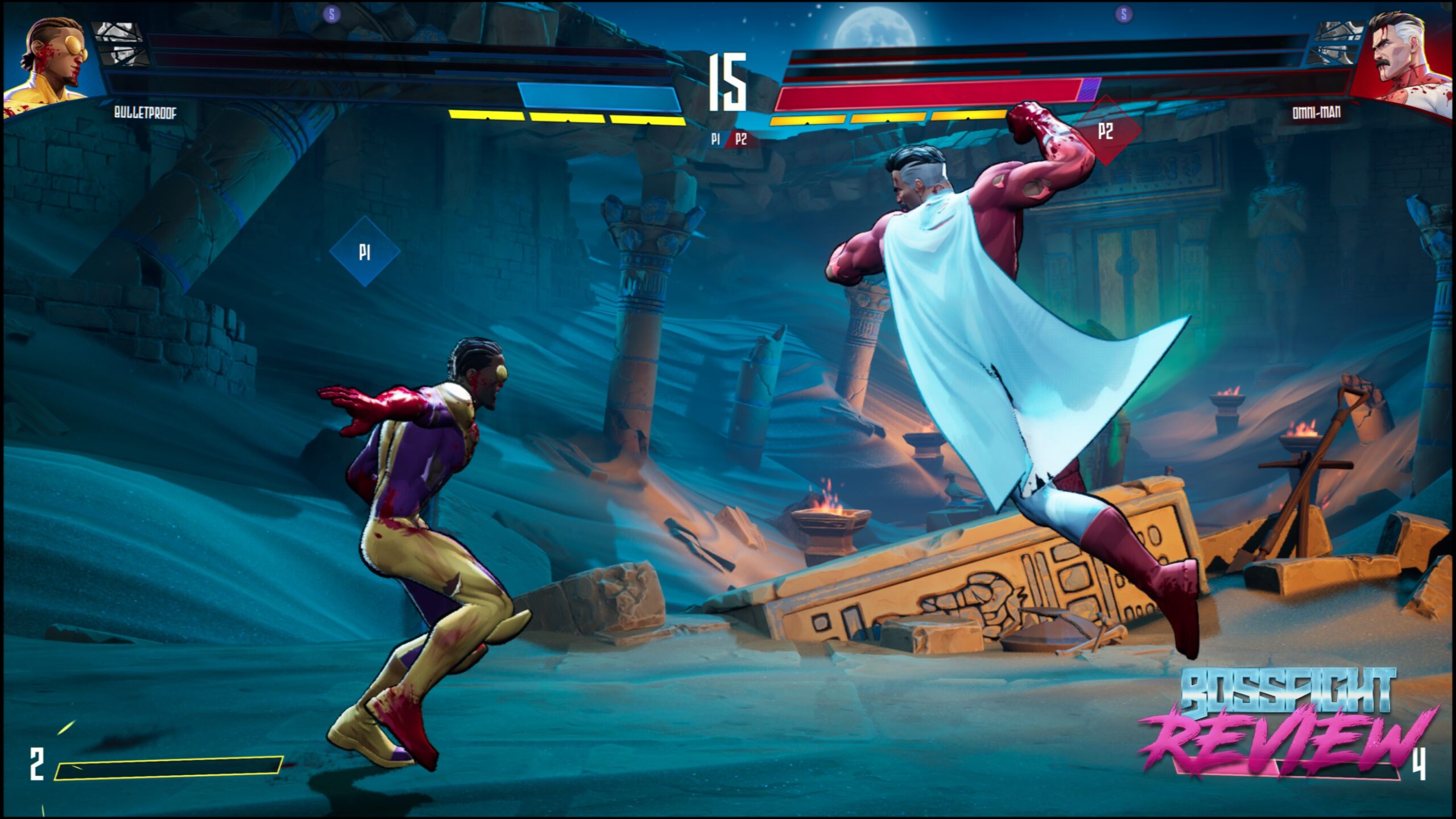 Invincible VS_bossfight review