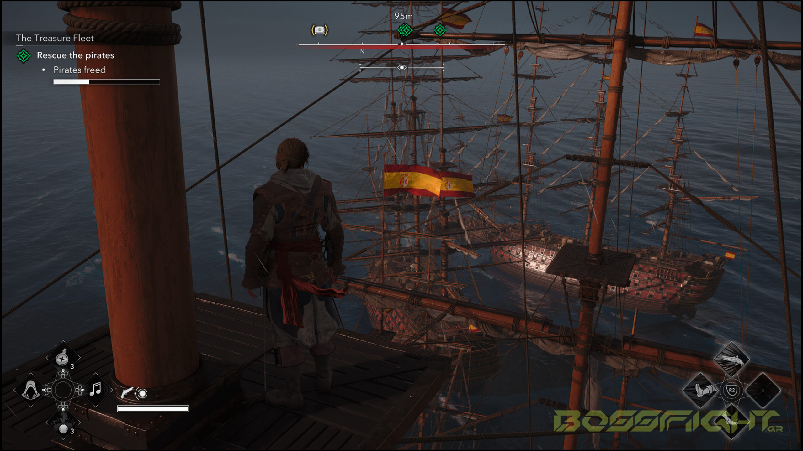 Assassins Creed Black Flag Resynced bossfight review